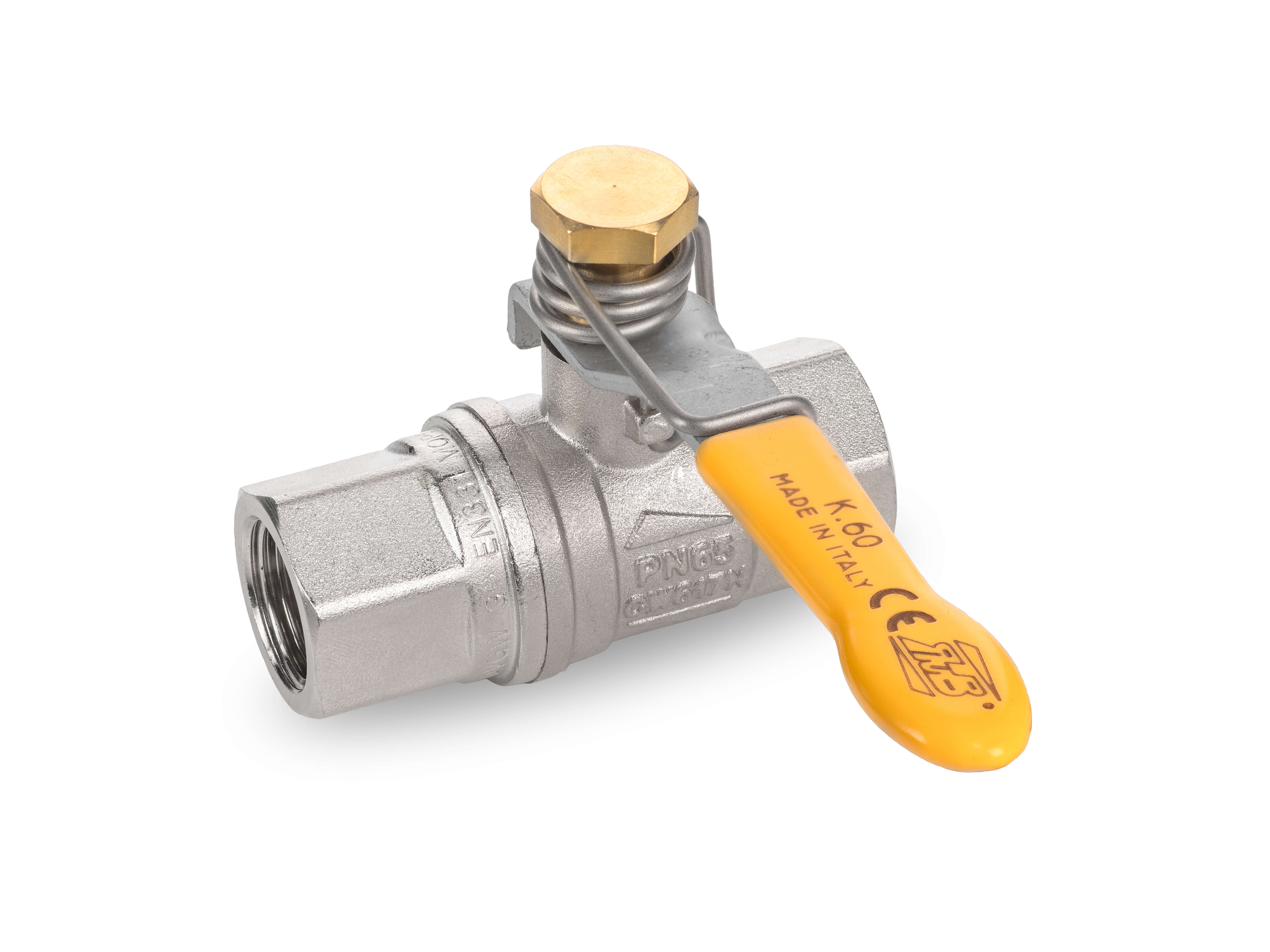 1/4 - 2 Brass nickel plated Ball valves, 2 way Ball valves s.33