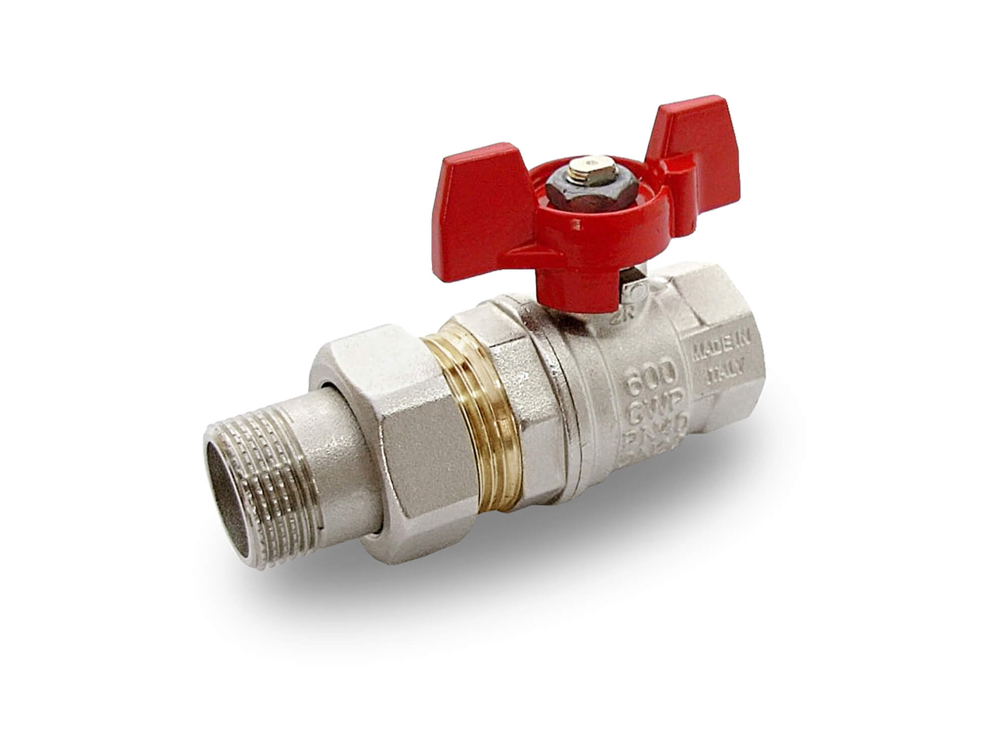 1/4 - 2 Brass nickel plated Ball valves, 2 way Ball valves s.33