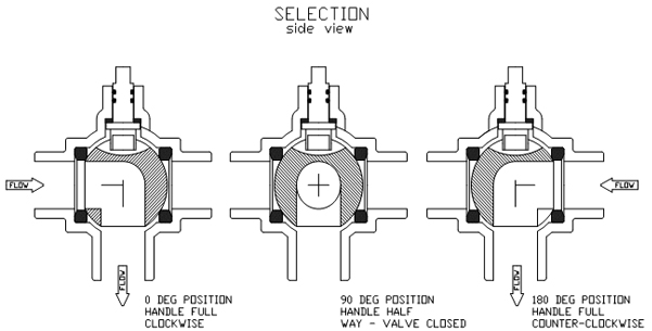 Selection side view