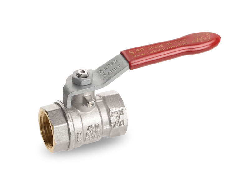 Common applications of RuB ball valves for plumbing