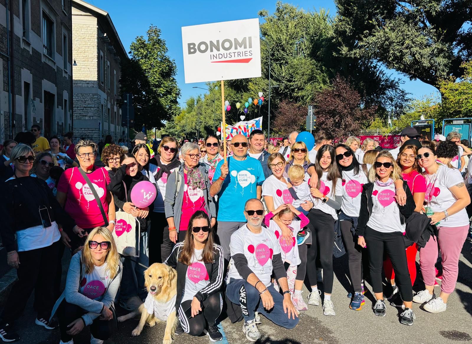 Bonomi Industries team joins Race for the Cure 2025