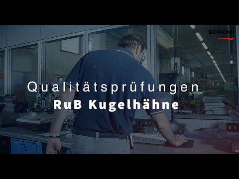 Preview image for the video "Bonomi Industries - Qualitätsprüfungen Kugelhähne". Preview image for the video "Bonomi Industries - Qualitätsprüfungen Kugelhähne".