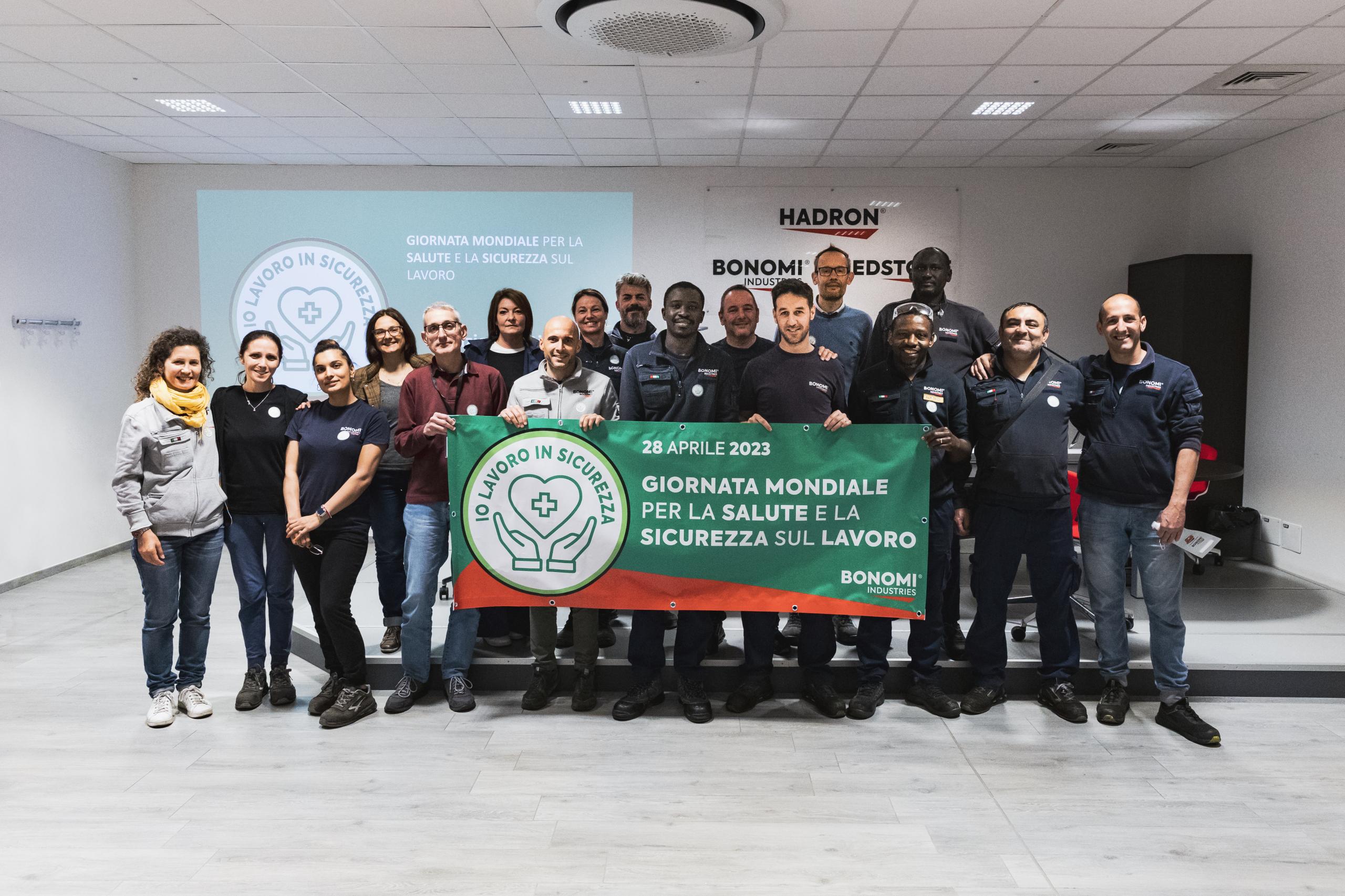 BONOMI INDUSTRIES_ WORLD DAY FOR HEALTH AND SAFETY AT WORK BONOMI INDUSTRIES_ WORLD DAY FOR HEALTH AND SAFETY AT WORK