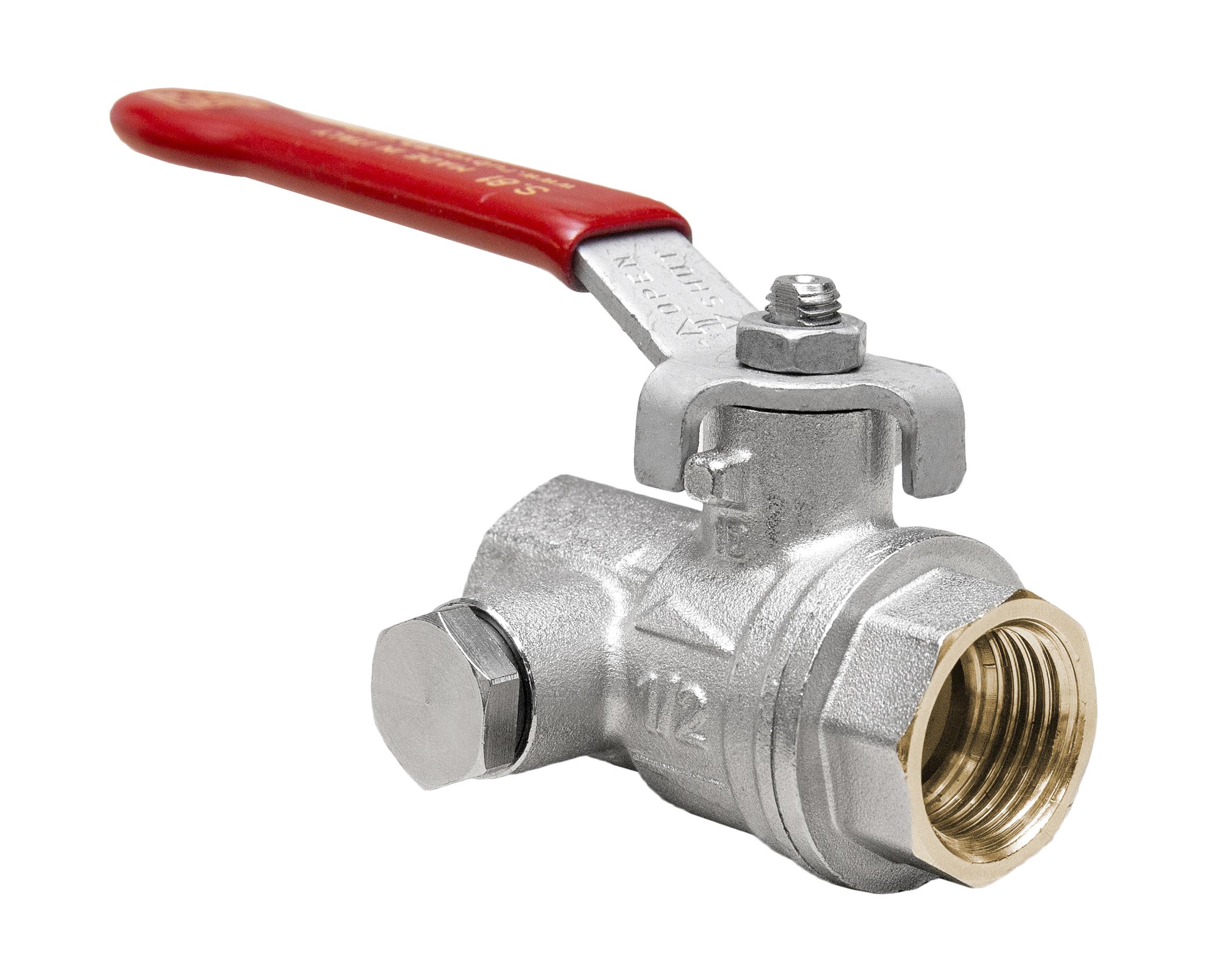 RuB s.81 side drain ball valve