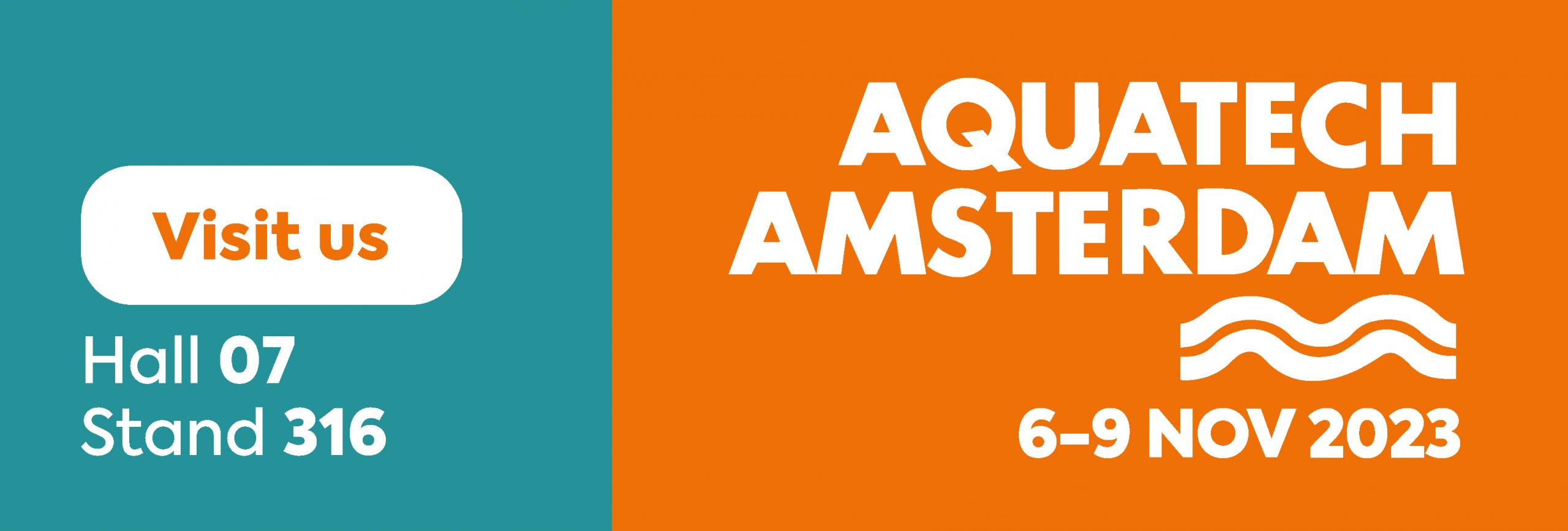 Banner Aquatech Amsterdam 2023
