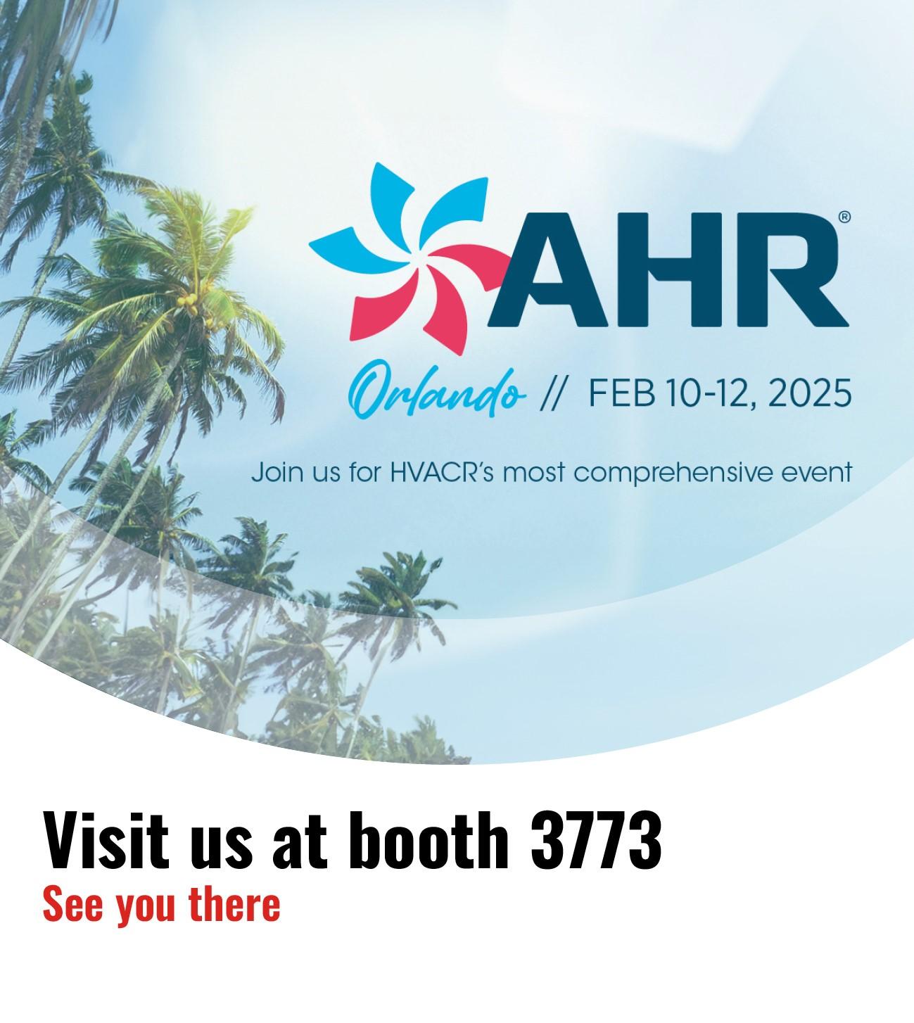 Visit RuB Inc. at booth 3773 at AHR Expo 2025 Visit RuB Inc. at booth 3773 at AHR Expo 2025