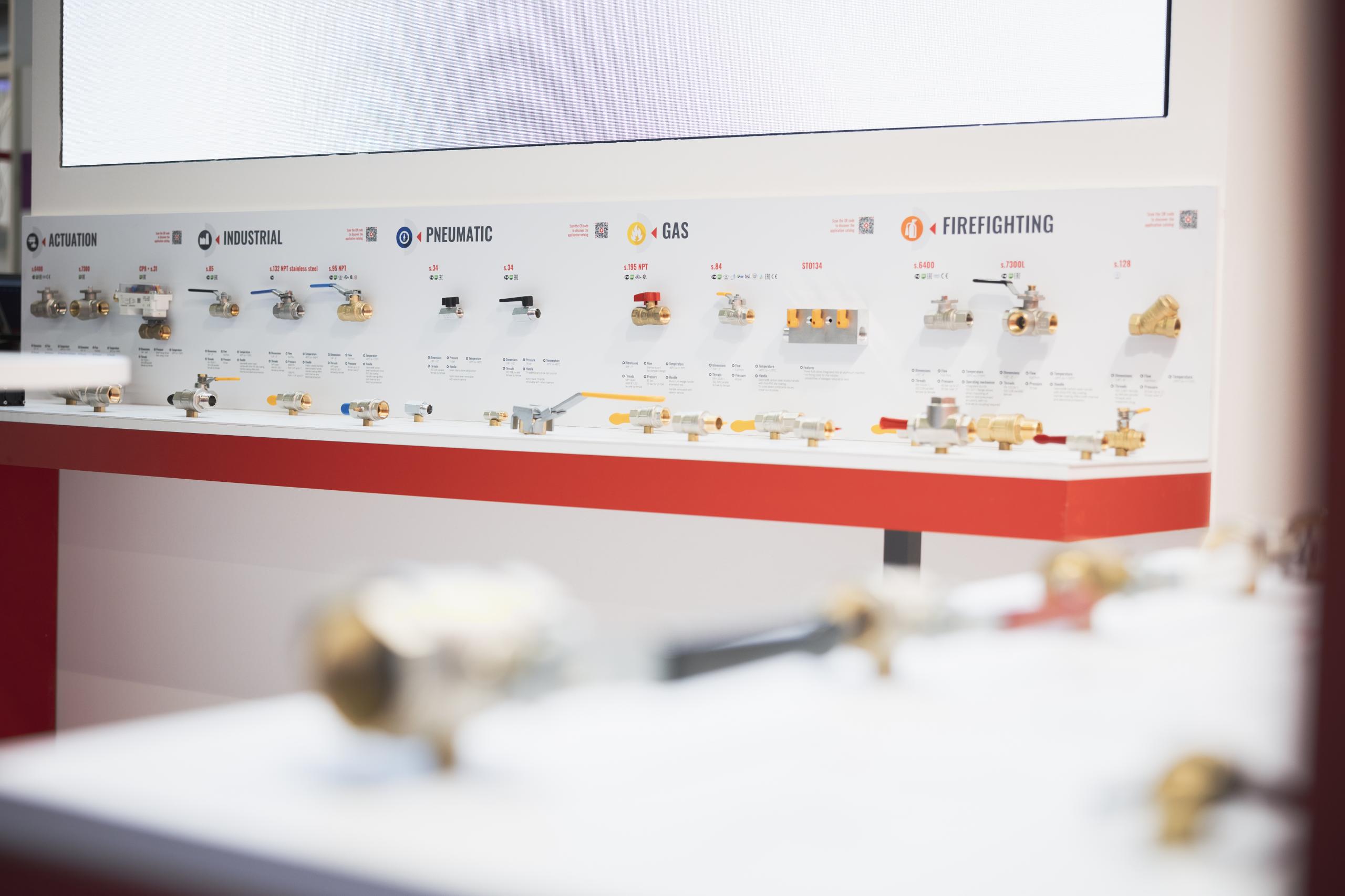 High quality brass ball valves at ISH Frankfurt 2025 on display