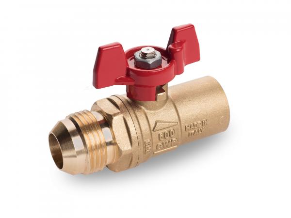ball valves s195 flare solder end